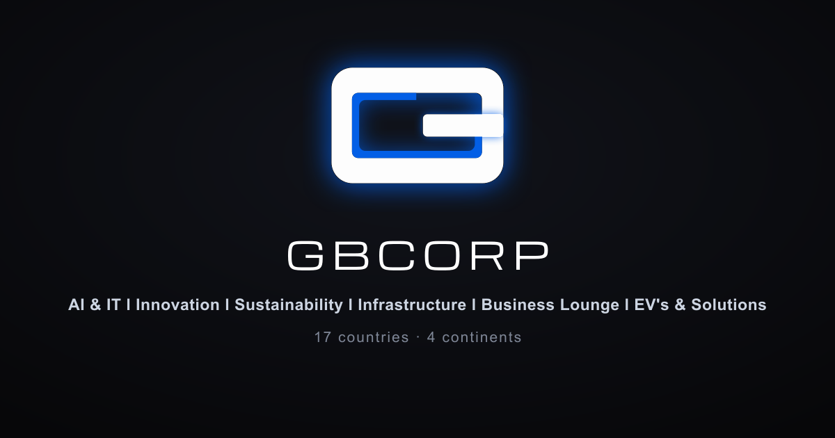 The group of companies · GBCORP.group