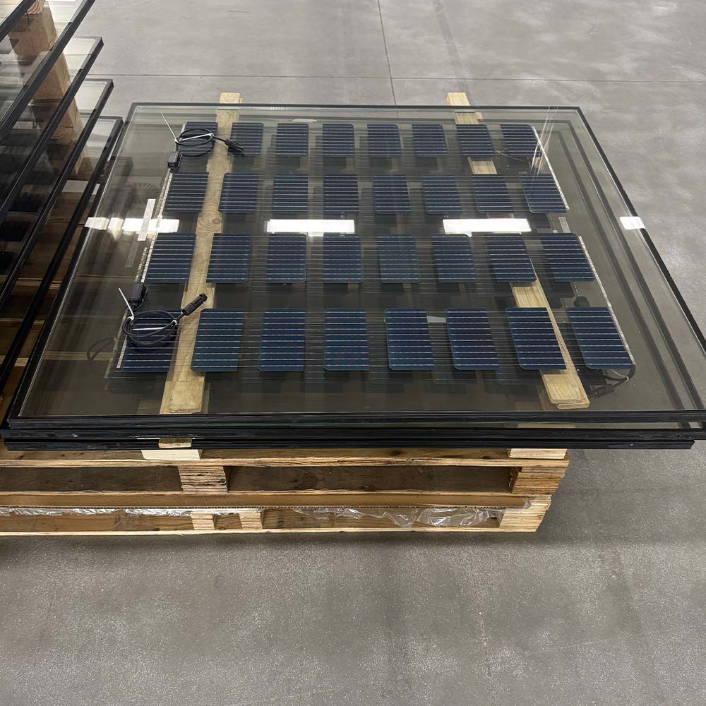 Transparent CdTe Thin-Film Solar Glass Panel - Image 3