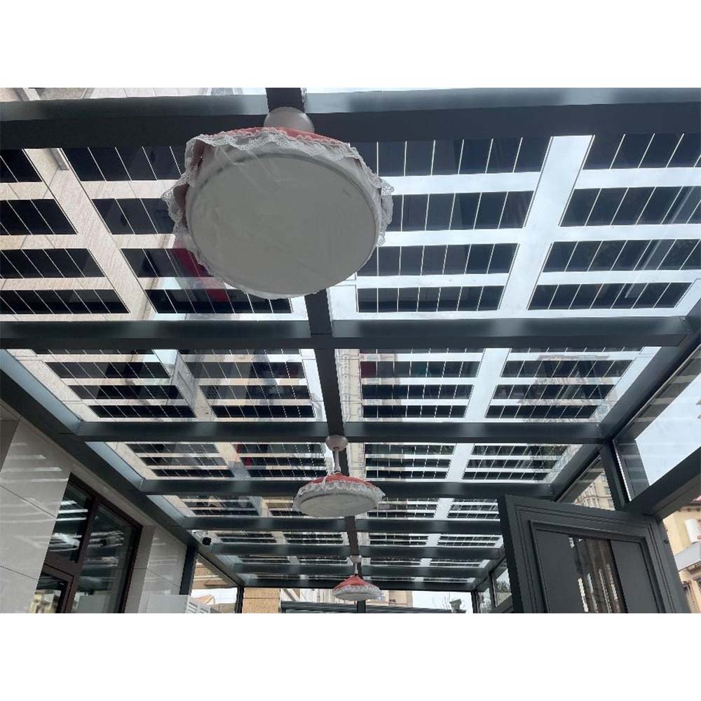 Transparent CdTe Thin-Film Solar Glass Panel - Image 2