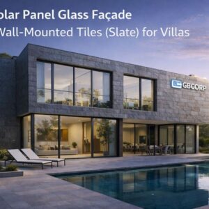 GBCORP BIPV Solar Panel Glass Façade