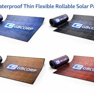 Waterproof Thin Flexible Rollable Solar Panel