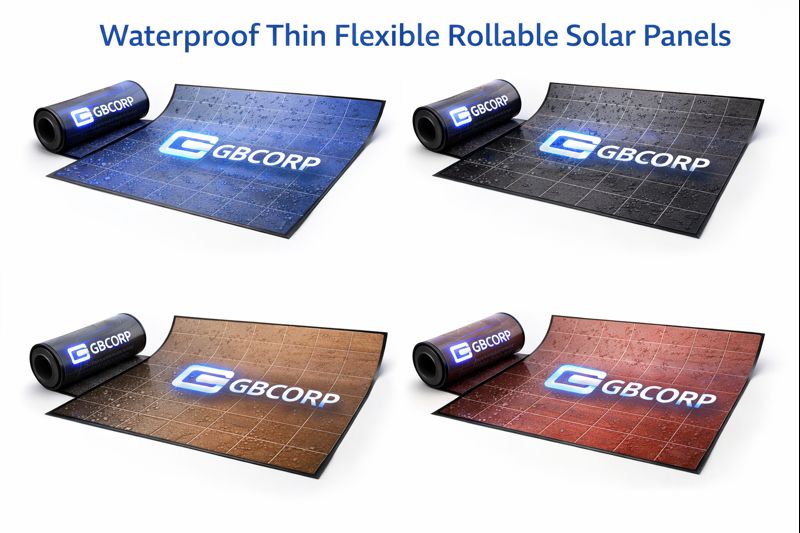 Waterproof Thin Flexible Rollable Solar Panel