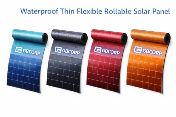 Waterproof Thin Flexible Rollable Solar Panel — GBCORP