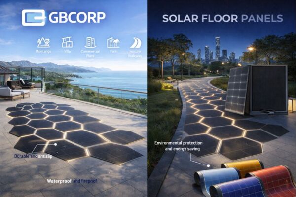 GBCORP TOPCon BIPV Solar Floor Tiles — featured product view