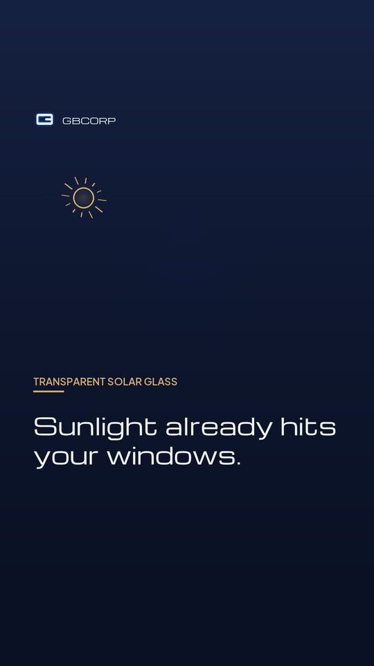 Watch: ordinary glass, redesigned to power the building