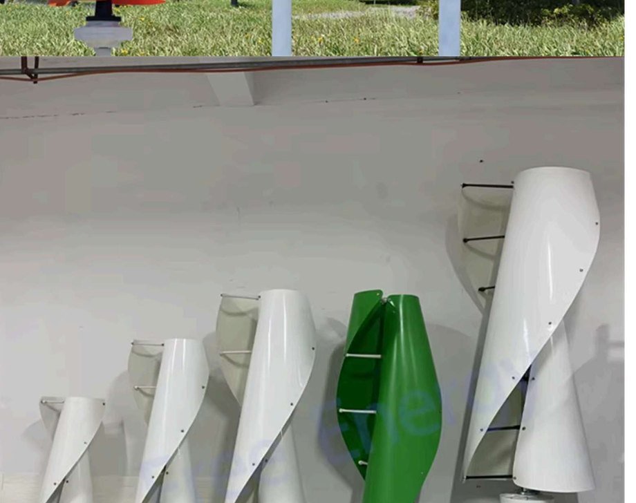 GBCORP vertical axis wind turbine model range 500W to 5kW